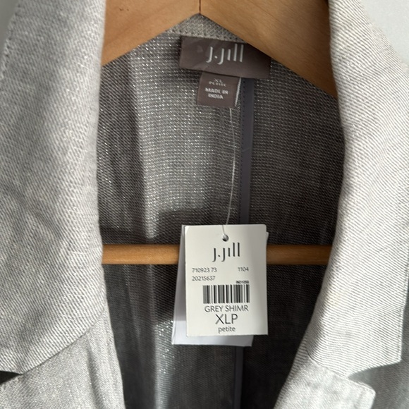 J. Jill Women’s Linen Blazer and Skirt Set - Picture 4 of 10